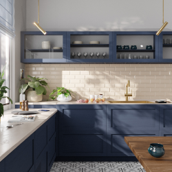 Ceramia Timeless 68x45x21cm 304 Stainless steel Built-in Sink+Mixer with pull-out spray, Brushed Gold (TMLKST-6845BG-M1)