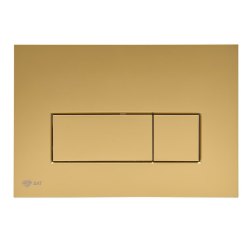 Swiss Aqua Technologies Lightweight 112 cm ECO 2L Toilet Frame + Ceramia wall-hung WC + matt gold plate (STECE14WT06-IN)