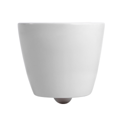 Ceramia PixL Tornado Quiet Rimless Ceramic Toilet, Concealed Fixings, Soft Close Seat, White (CEPX010RTORP)