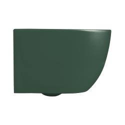  PixL Tornado Quiet Rimless Ceramic Wall-Hung Toilet with Concealed Mountings + Soft Close Seat, Green (CEPX010RTORPGEM)