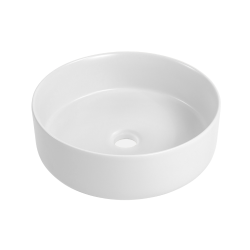 Ceramia PixL 36 x 36 x 12 cm Infinitio countertop washbasin, without overflow, white (CEPX3636WM)
