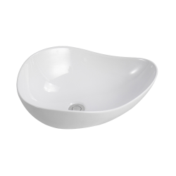 Ceramia PixL 50.5 x 38 x 18 cm Infinitio countertop washbasin, without overflow, white (CEPX5038)