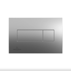 Toilet Frame + Swiss Aqua Technologies toilet without rim and invisible fixings + Chrome plate (ViConnectSATrimless-1)