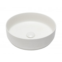  Countertop basin Infinitio 39 x 39 x 12 cm without overflow, white (SATINF3939M)