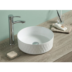 Swiss Aqua Technologies Countertop basin Infinitio 36 x 36 x 12 cm without overflow, white (SATINF3636)