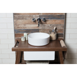  Countertop basin Infinitio 36 x 36 x 12 cm without overflow, white (SATINF3636)
