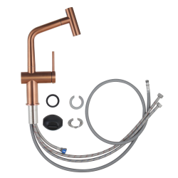 Grohe + Ceramia Grohe K700U composite sink + Ceramia Timeless mixer (G31655TML1BCP-SET)