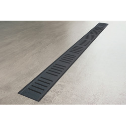 Shower channel 850 mm with grid, matte black (APZ10BLACK-850M)  Shower channel 850 mm with grid, matte black (APZ10BLACK-850M)