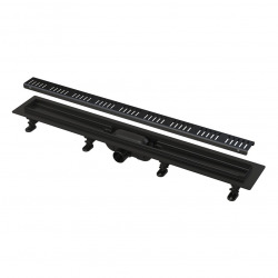 Alca Shower channel 950 mm with grid, matt black (APZ10BLACK-950M)
