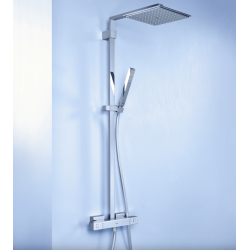 Grohe Euphoria Cube System 230 Shower system with thermostatic mixer for wall mounting, Chrome (26087000) Grohe Euphoria Cube System 230 Shower system with thermostatic mixer for wall mounting, Chrome (26087000)
