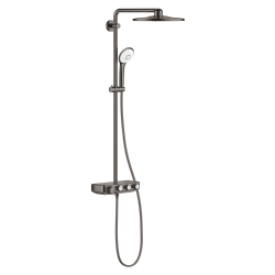 Grohe Euphoria Smartcontrol System 310 Duo shower column with thermostatic mixer, Hard graphite (26507A00)