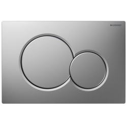  DUOFIX SIGMA 01 - Bright chrome WC flush plate (Sigma01-M)