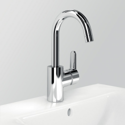 Ideal Standard CONNECT BLUE Basin mixer tap with high spout, without waste (B9933AA)