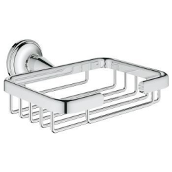 Grohe Essentials Authentic Corner Basket, Size S, Chrome (40659001)