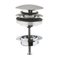 Grohe StarLight Click-Clack Drain, Supersteel (65807DC0)