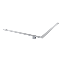 Swiss Aqua Technologies Walk-in Xmotion High Stability Mounting Arm for Shower Enclosure, Chrome (SIKOWIXMZAV1)