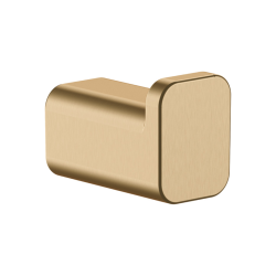 Hansgrohe AddStoris Single Metal Hook 3x2x1.6cm with Concealed Fixings, Brushed Bronze (41742140)