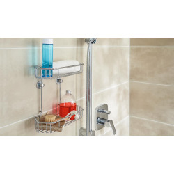 No Drill Bathroom Shelves - tesa