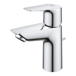 Grohe START EDGE Basin Mixer Tap with Waste, Size S, Chrome (24196001)