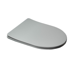 Swiss Aqua Technologies Soft-close toilet seat for Infinitio wall-hung toilet, matte gray (Seat-GreyInfinitio)
