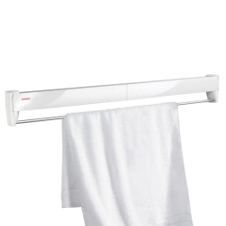 Leifheit Telegant 81 Protect Plus wall-mounted clothes dryer, 103 x 53 cm, White (83100)