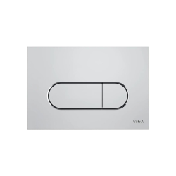 Vitra  Root Round Dual Flush Plate, Chrome (740-2280)