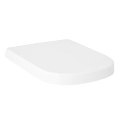 Grohe Euro Ceramic Duroplast quick-release toilet seat, stainless steel hinges, white (G39331002)