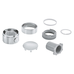 Grohe Grohtherm 1000 Performance temperature control handle for SmartControl mixers, chrome (G49029000)