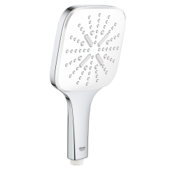 Grohe Rainshower SmartActive 130 Cube hand shower with 3 jets, white (G26582LS0)