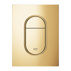 Grohe Arena Cosmopolitan Size S dual-flush control plate, gold (G37624GL0)