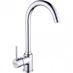  Pola gooseneck kitchen mixer chrome finish (POLACR)