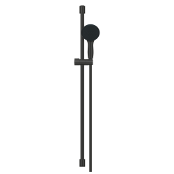 Grohe Vitalio Start 110 Shower Set with 90cm bar + 2-jet hand shower, matte black (G269542431)