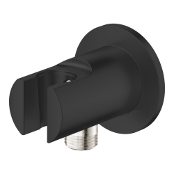 Grohe Vitalio Universal recessed elbow with bracket, matte black (G269622431)