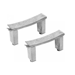 Siko Adjustable metal feet for bathtubs (NOHYAQ)
