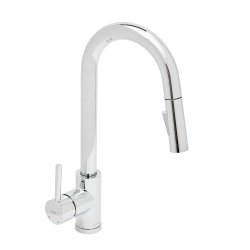 Siko SAT articulated arm chrome sink mixer tap SATBSD289K