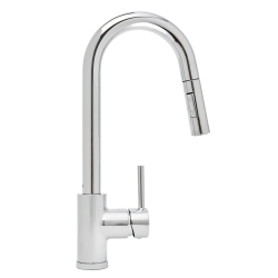 Siko SAT articulated arm chrome sink mixer tap SATBSD289K