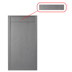 Swiss Aqua Technologies Fusion shower drain cover, gray (SATFUPKRYTGRP)