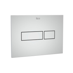 Joseph Joseph Dual-flush control plate in plastic, glossy chrome (A890220201)