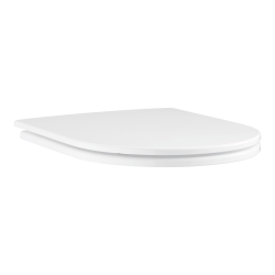 Grohe Euro Ceramic toilet seat with removable Duroplast lid and soft-close mechanism, white (102500SH00)