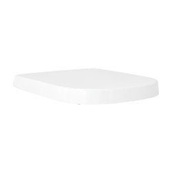 Grohe Euro Ceramic Duroplast quick-release toilet seat, stainless steel hinges, white (G39331002)