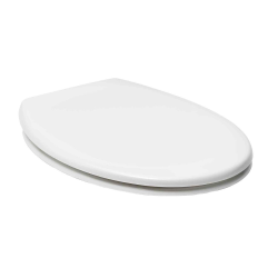 Grohe Universal toilet seat with soft-close mechanism, made of Duroplast, with concealed fixings, white (EASY2233)