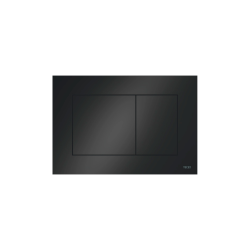 Tece TECEnow Dual Flush Control Plate, Black (9.240.403)