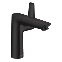 Hansgrohe Talis E Single lever basin Mixer 150 Matt black, with pop-up waste (71754670)