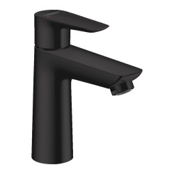 Hansgrohe Talis E Single lever basin mixer 110, without waste, matt black (71712670)