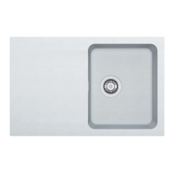 Franke Orion - OID 611-78 Tectonite® White Artic Built-in sink, 780mmx500mm (OID611-78B)