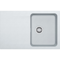  Orion - OID 611-78 Tectonite® White Artic Built-in sink, 780mmx500mm (OID611-78B)