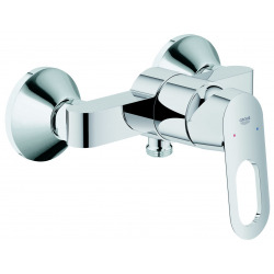 Grohe Bauloop Single shower mixer with metal lever, Chrome (23340000)