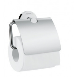 Hansgrohe Logis Universal Toilet roll holder with cover, Chrome (41723000)