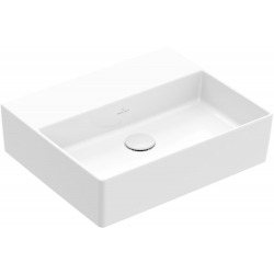 Villeroy & Boch Memento Wall mounted washbasin 500x420mm, without overflow, without tap hole, White (4A2253R2)