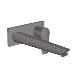 Hansgrohe Talis E Single lever basin mixer for concealed installation, spout 22.5 cm, free flow waste (71734340)